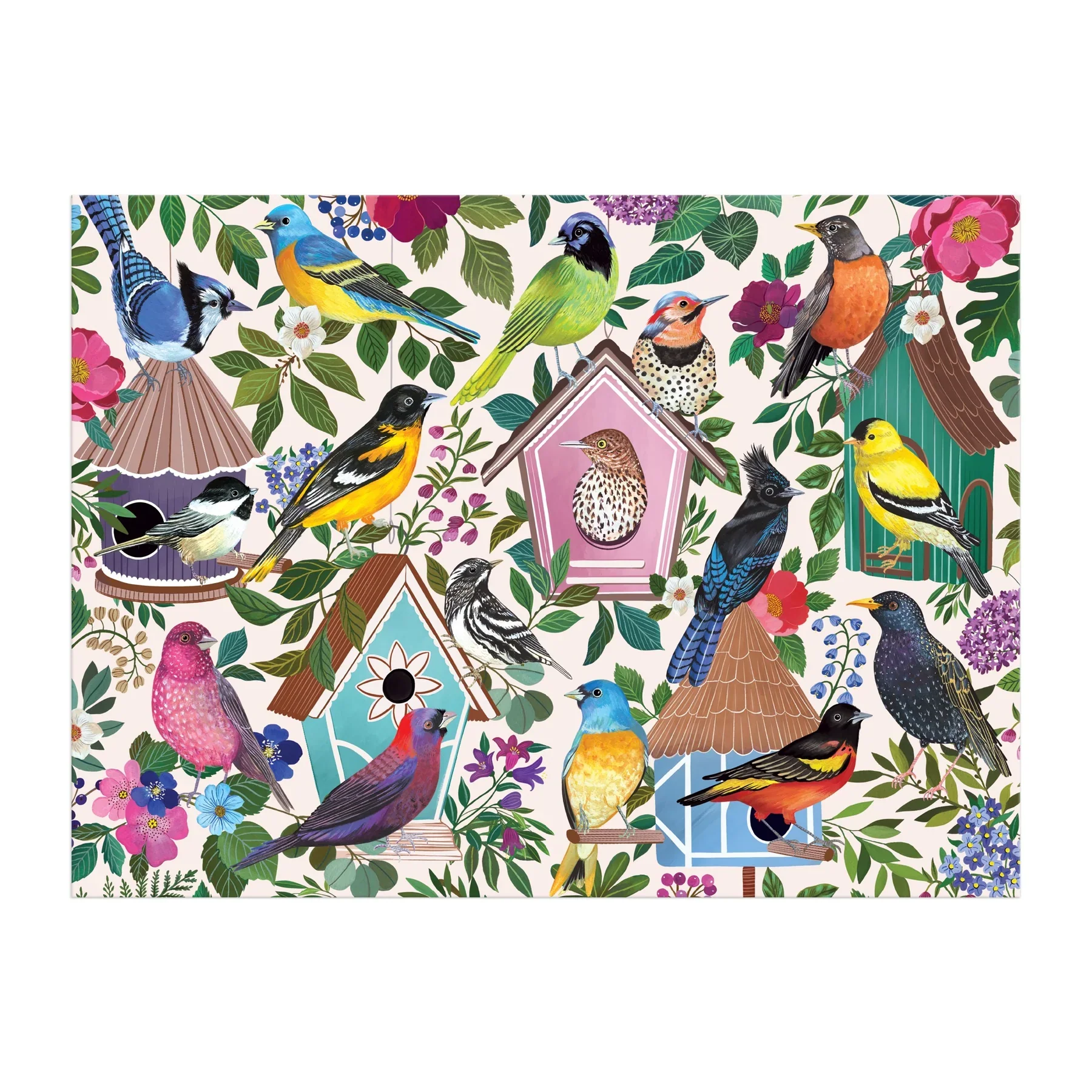 1000pc Birdhouse Lane Puzzle - Image 4