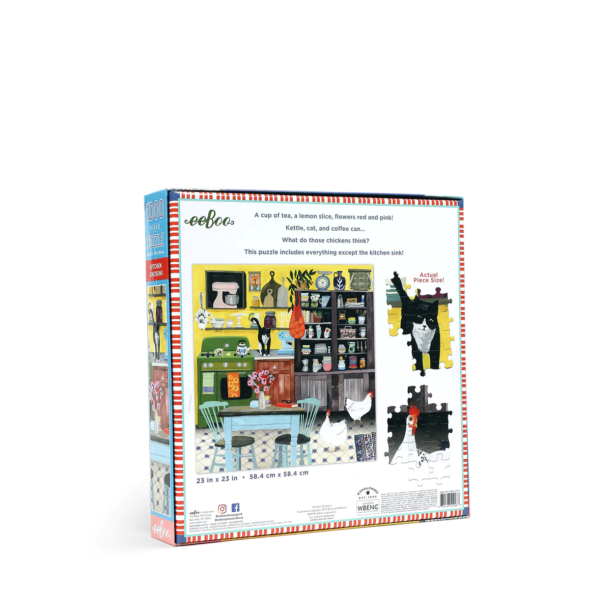 1000pc Kitchen Chickens Puzzle - Image 2