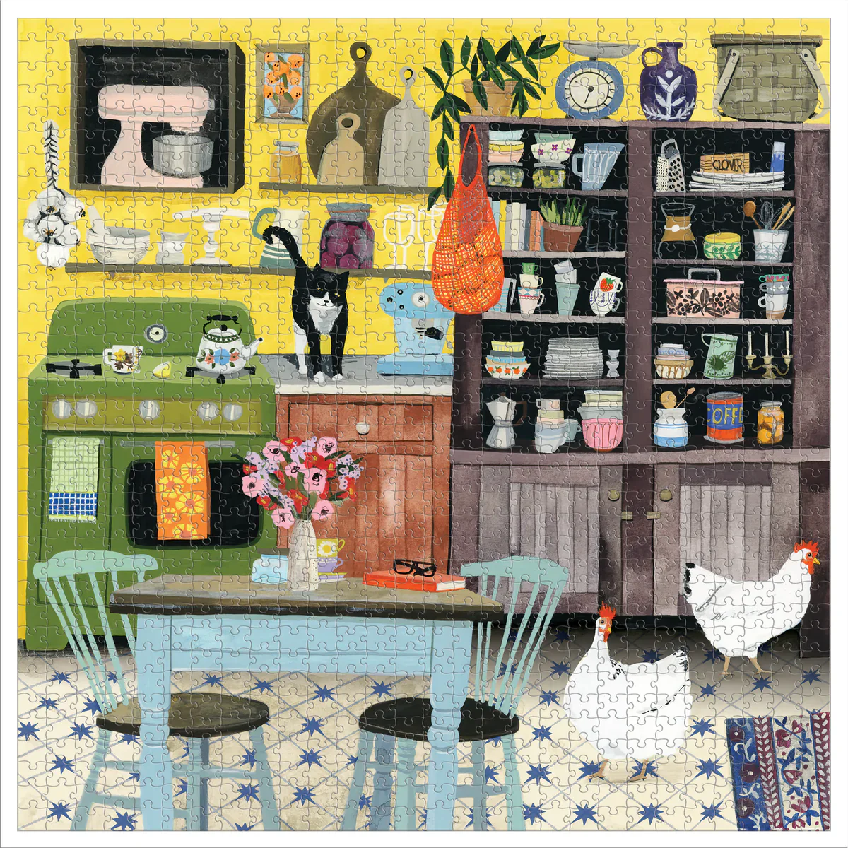 1000pc Kitchen Chickens Puzzle - Image 3