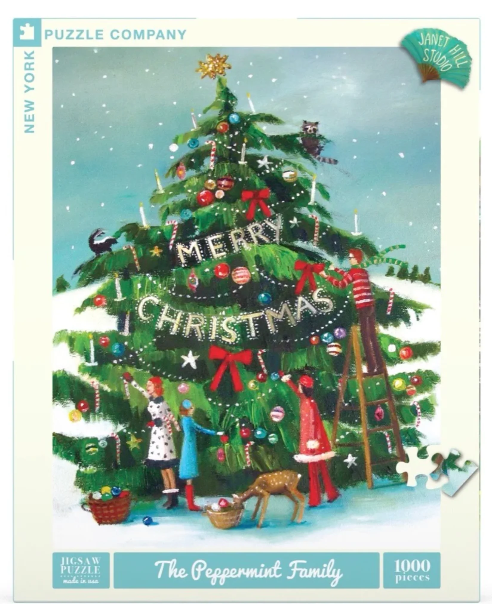 1000pc The Peppermint Family Puzzle - Image 3