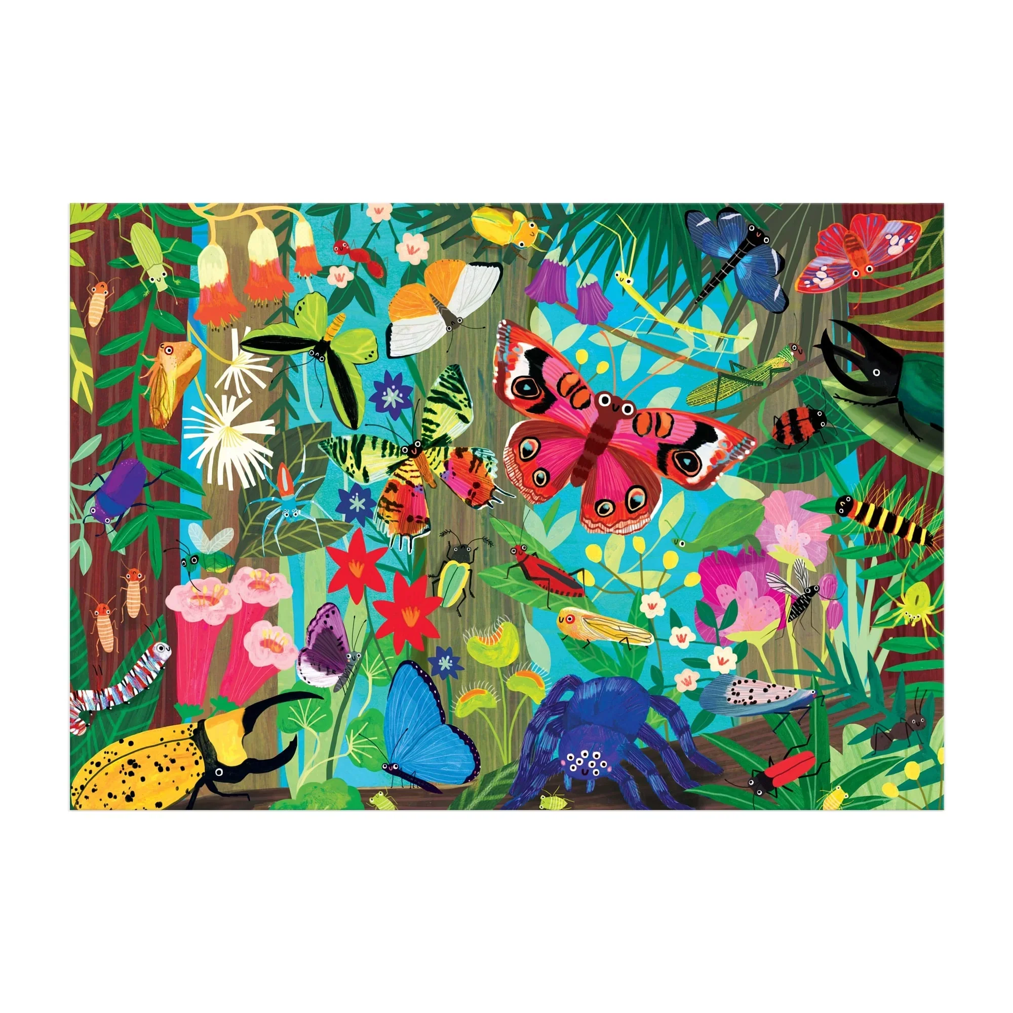100pc Bugs & Butterflies Puzzle - Image 3