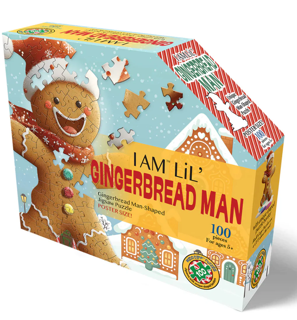 100pc I AM LiL GINGERBREAD MAN Puzzle