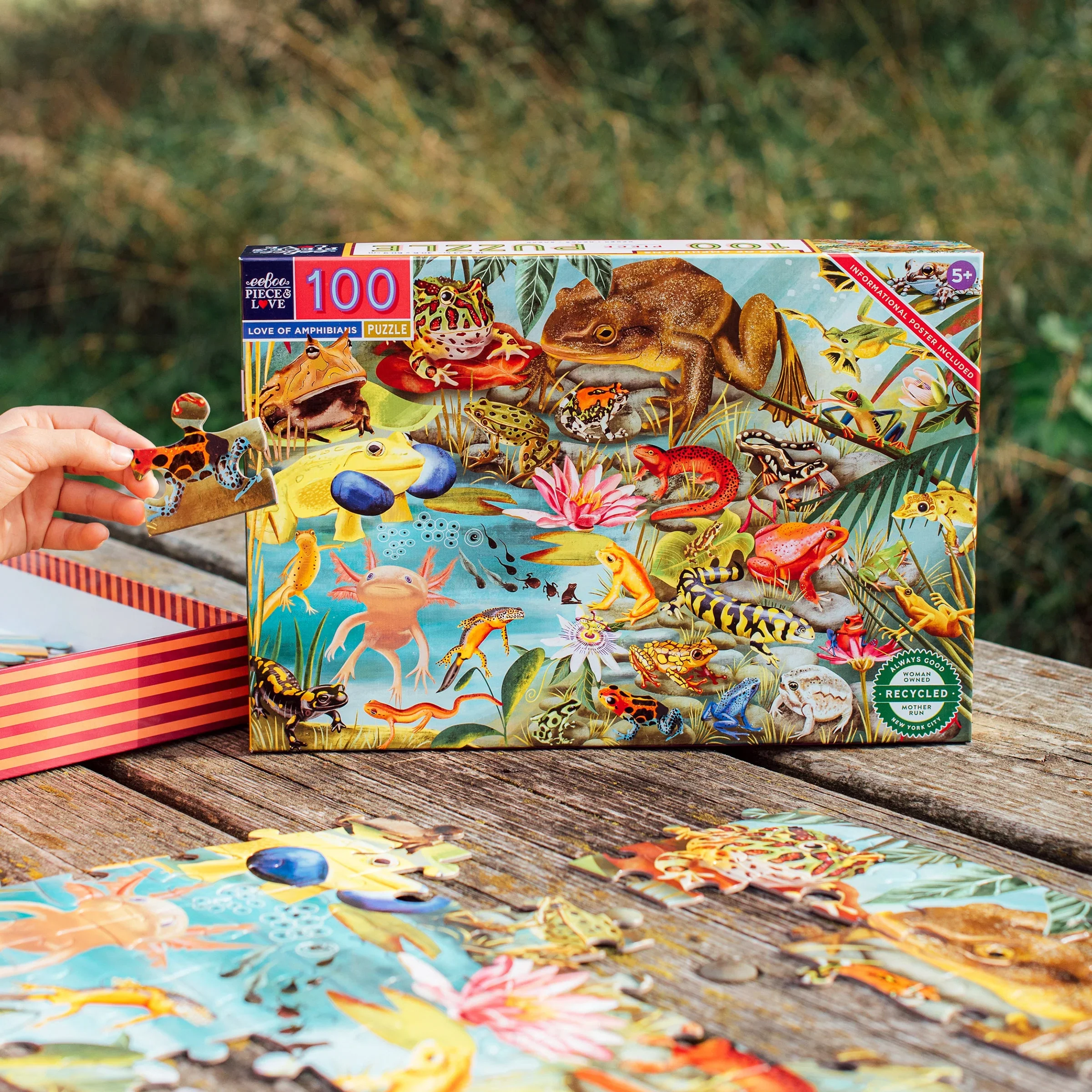 100pc Love of Amphibians Puzzle - Image 3