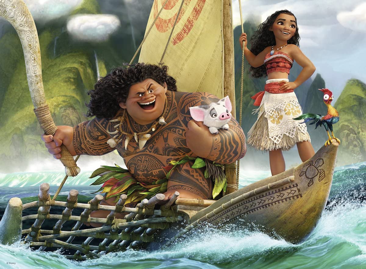 100pc Moana and Maui Puzzle - Image 2