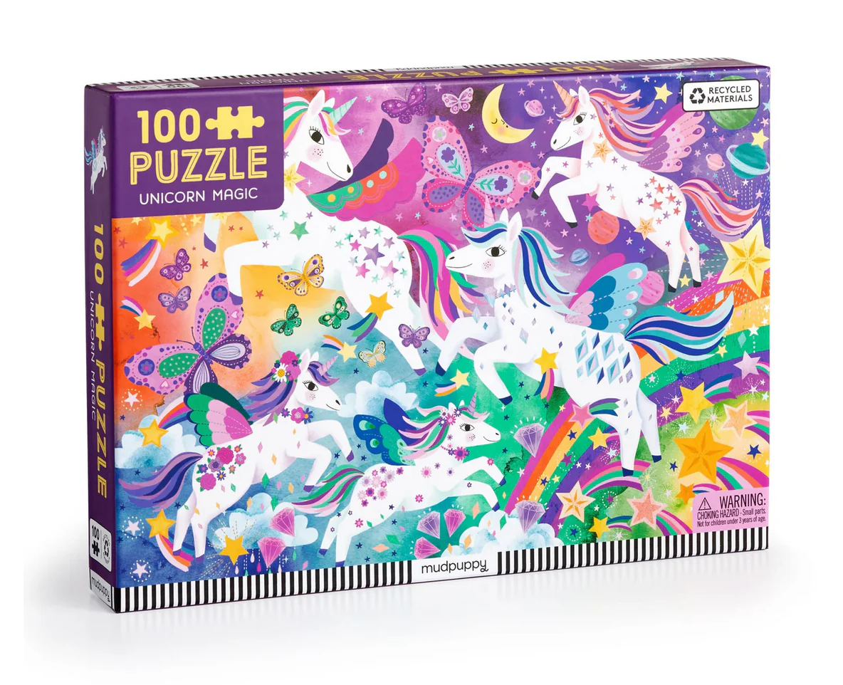 100pc Unicorn Magic Puzzle
