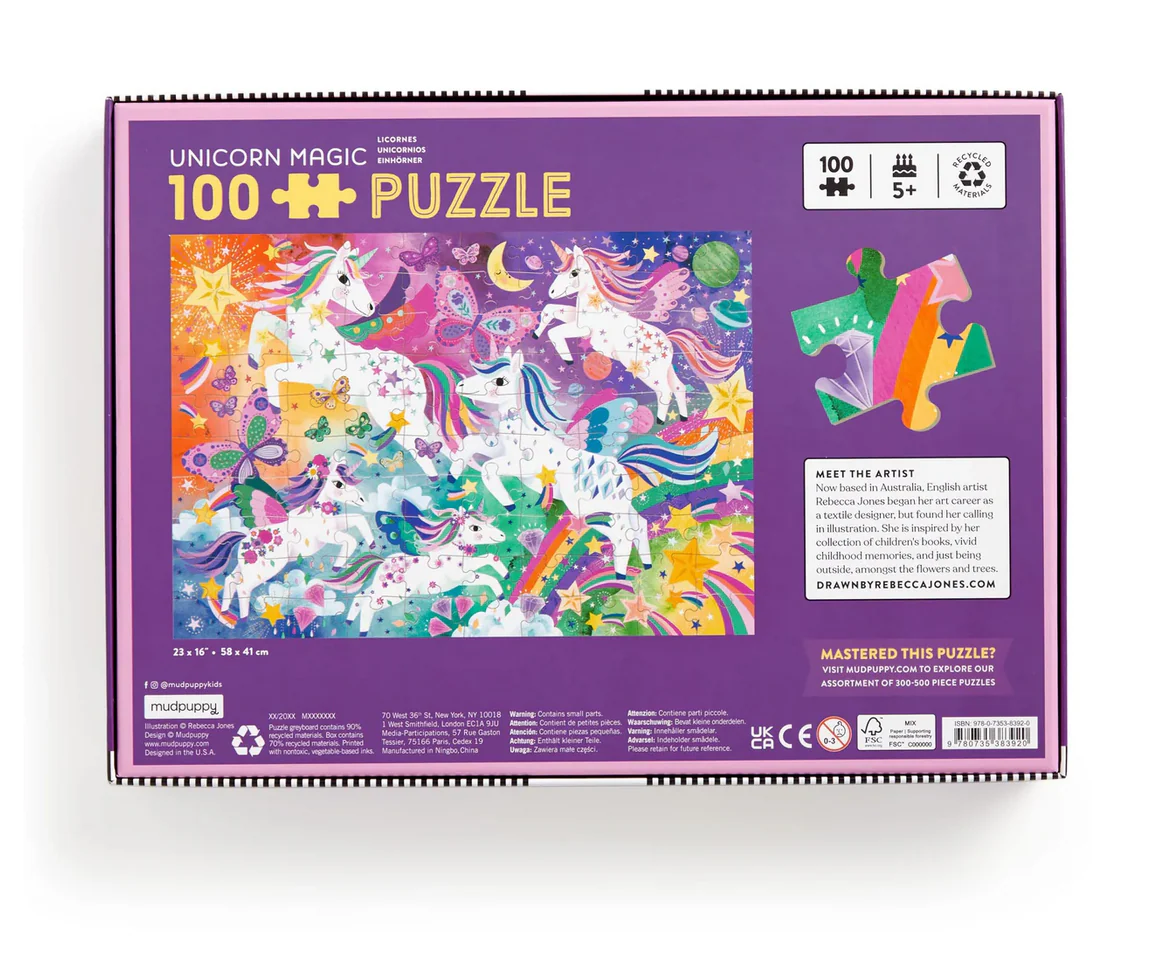 100pc Unicorn Magic Puzzle - Image 2