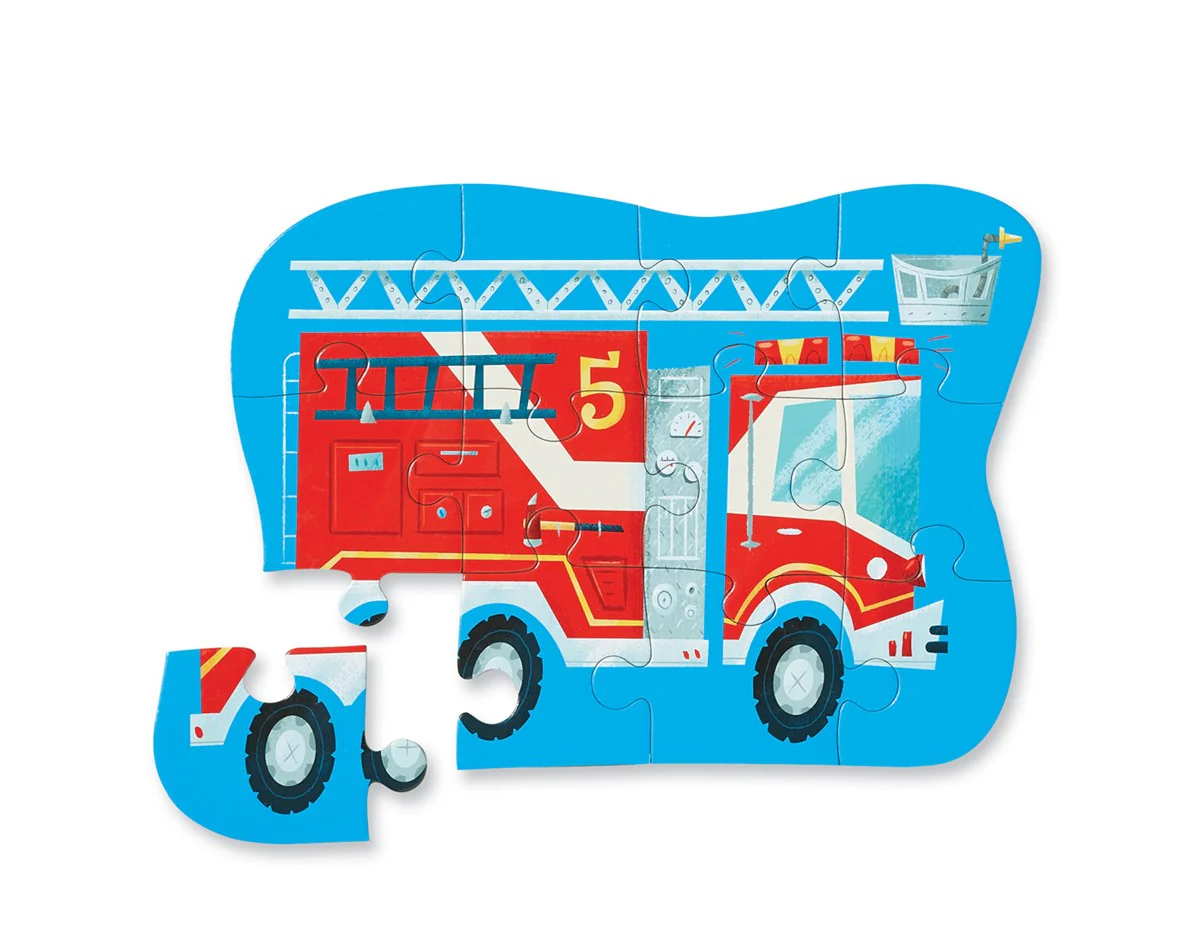 12pc Fire Truck Puzzle - Image 2