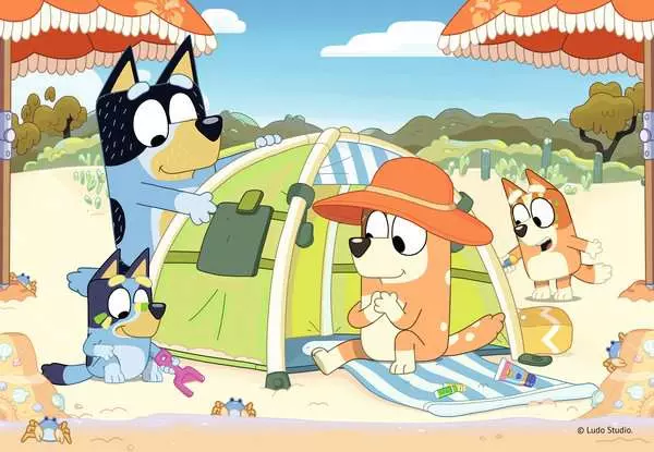 35pc Bluey at the Beach Puzzle - Image 2