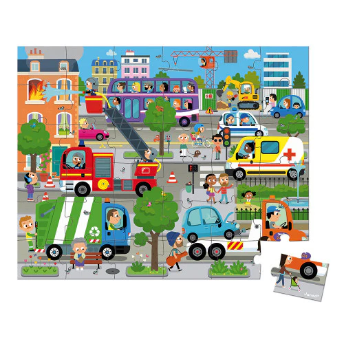 36pc City Suitcase Puzzle - Image 2