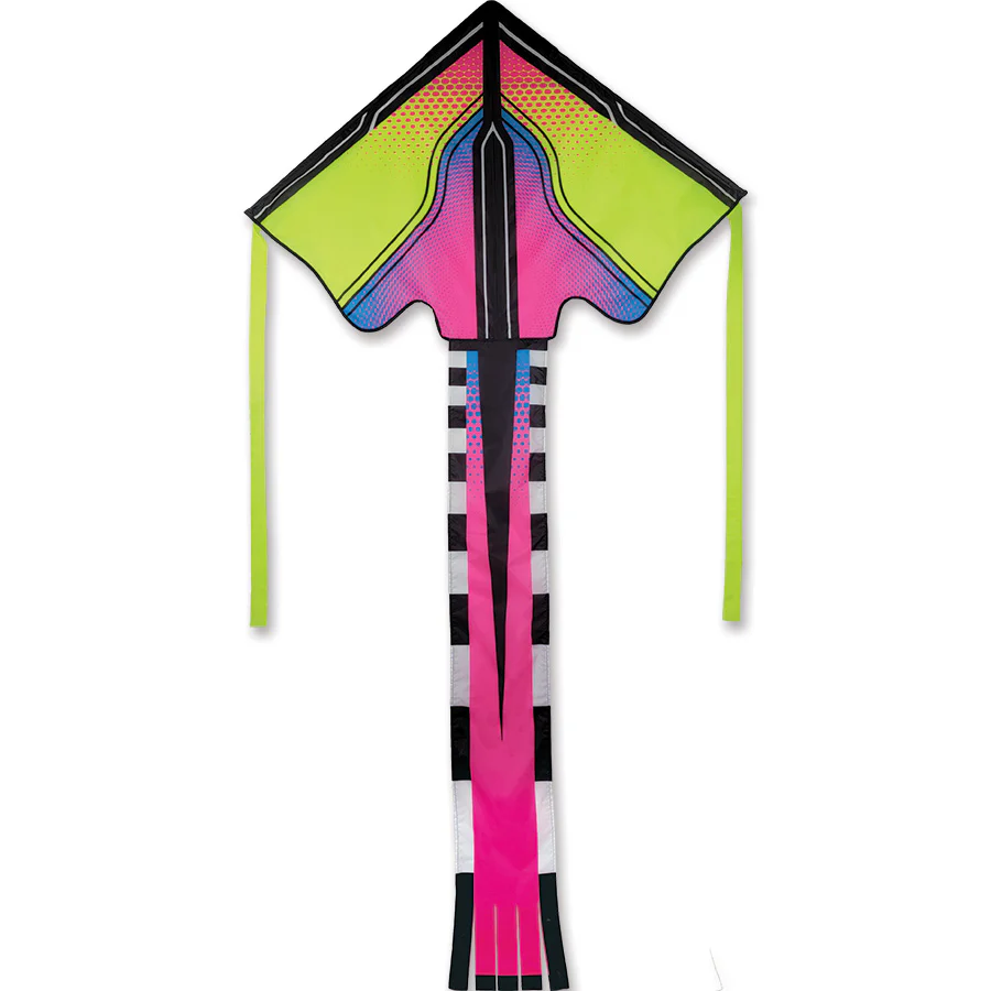 46" Easy Flyer Kite | Tropical Neontech