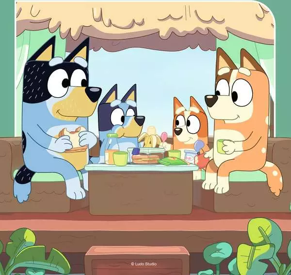 49pc Bluey Adventure Puzzles - Image 4