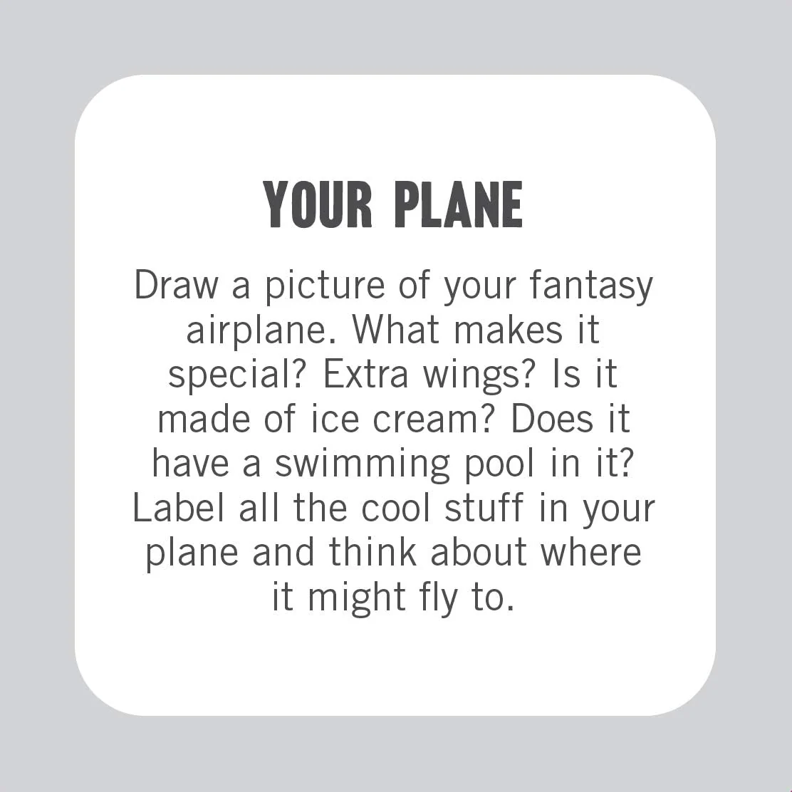 50 Fun Things To Do on a Plane Tin - Image 4