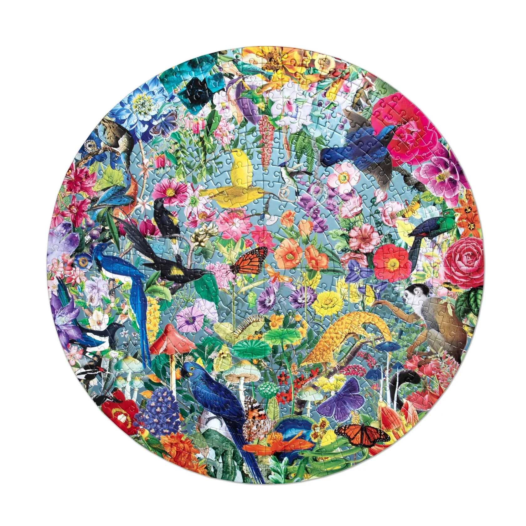 500pc Paradise Garden Round Puzzle - Image 2