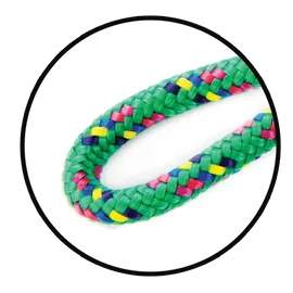 Jump Rope | 8' Green Confetti - Image 2