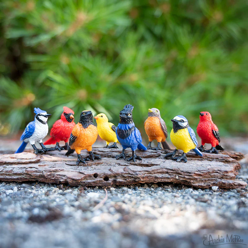 A Collection of Mini Garden Birds - Image 2