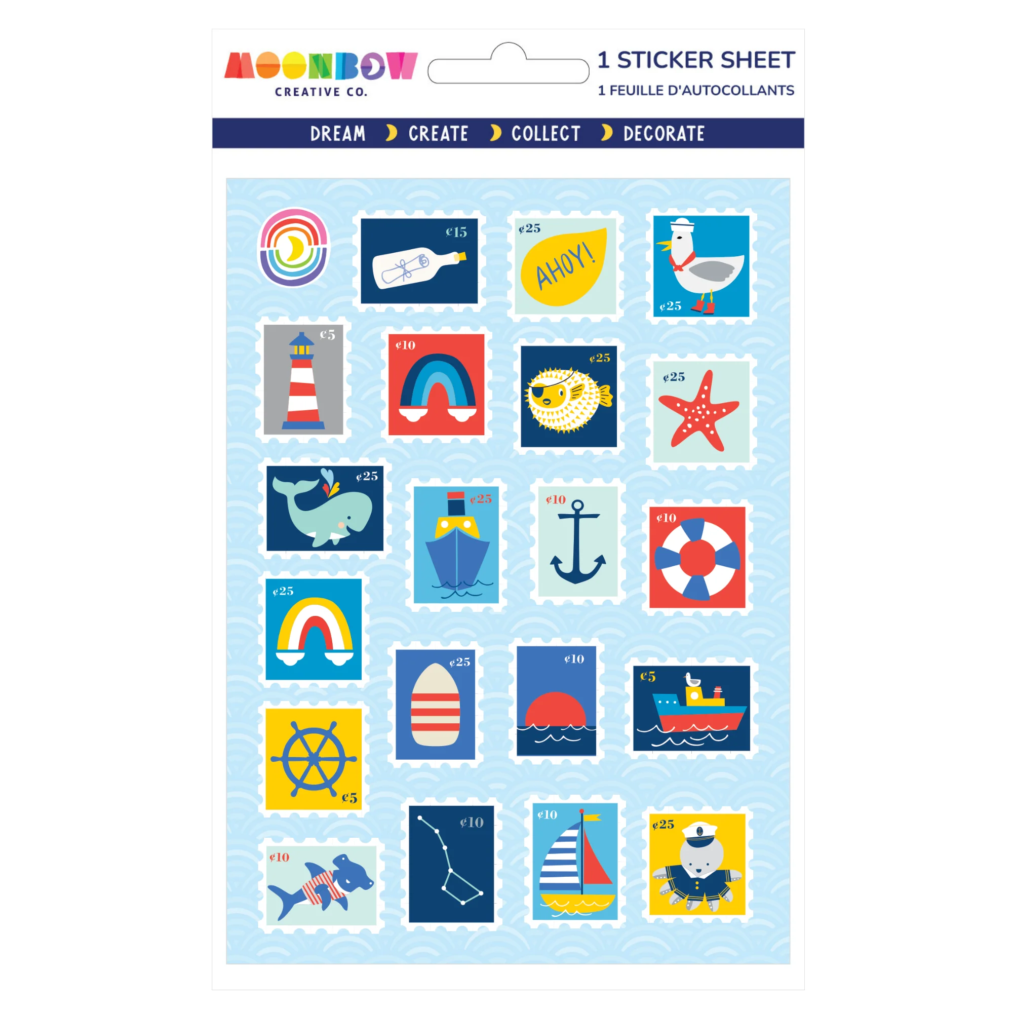Ahoy, Matey! Glossy Stickers