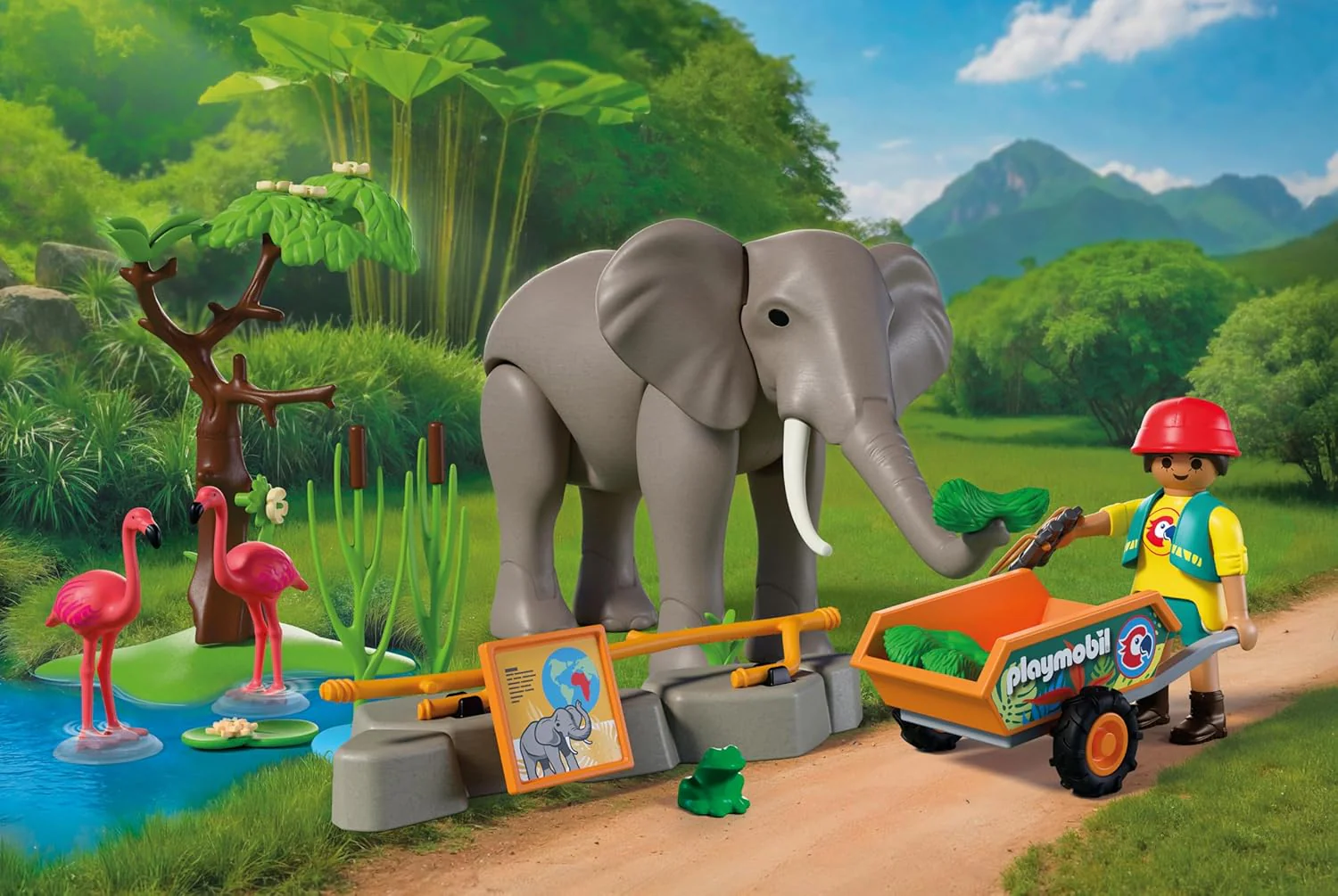 Animals & Friends | Elephant with Zookeeper - Image 2