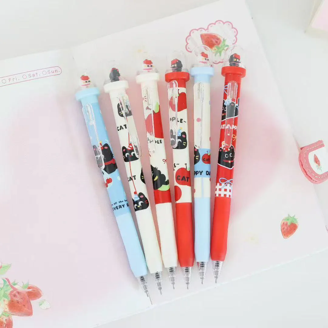 Apple Cat Gel Pen