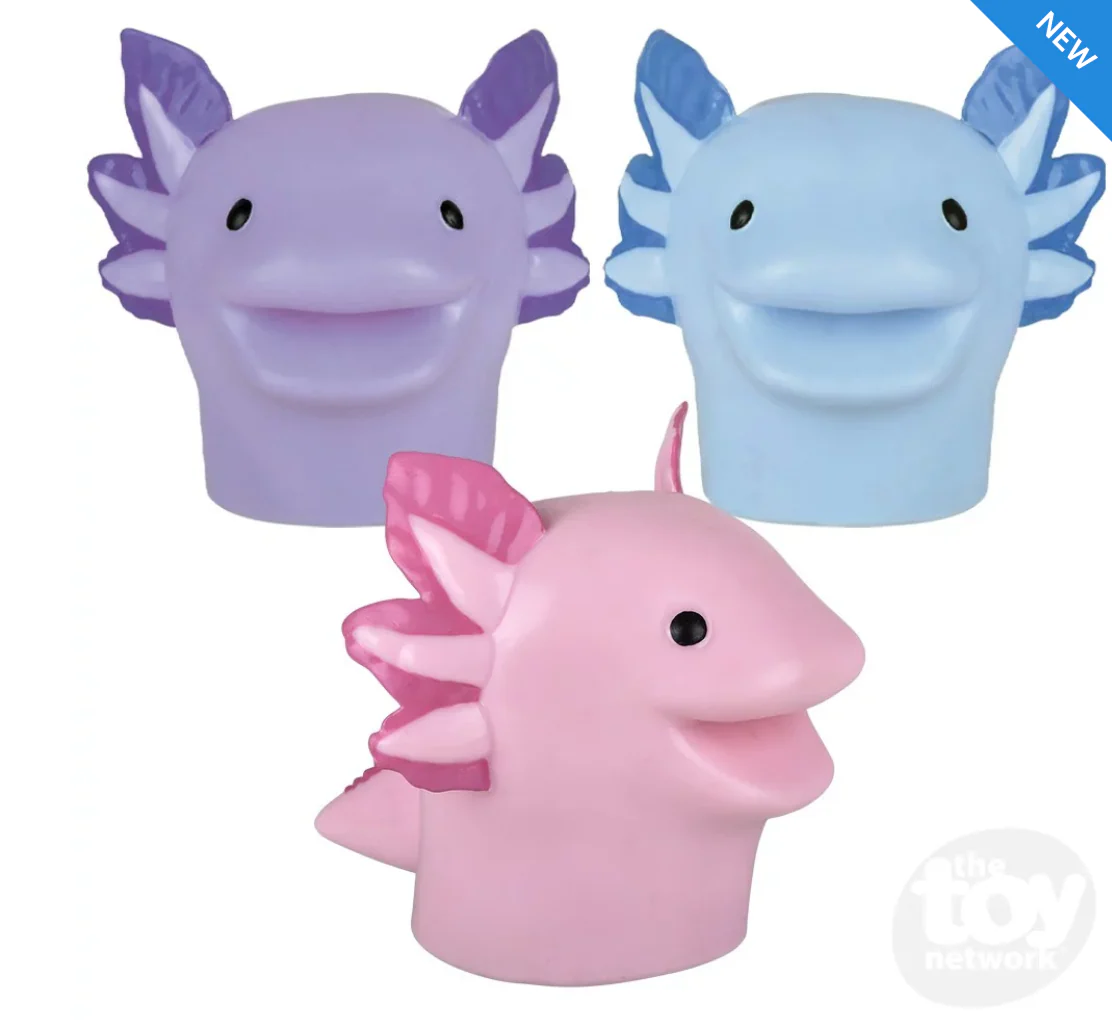 Axolotl Hand Puppet - Image 3
