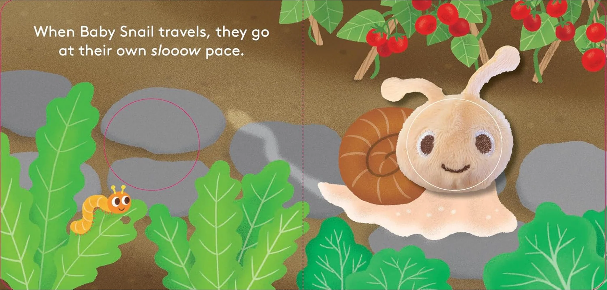 Baby Snail with Finger Puppet - Image 2