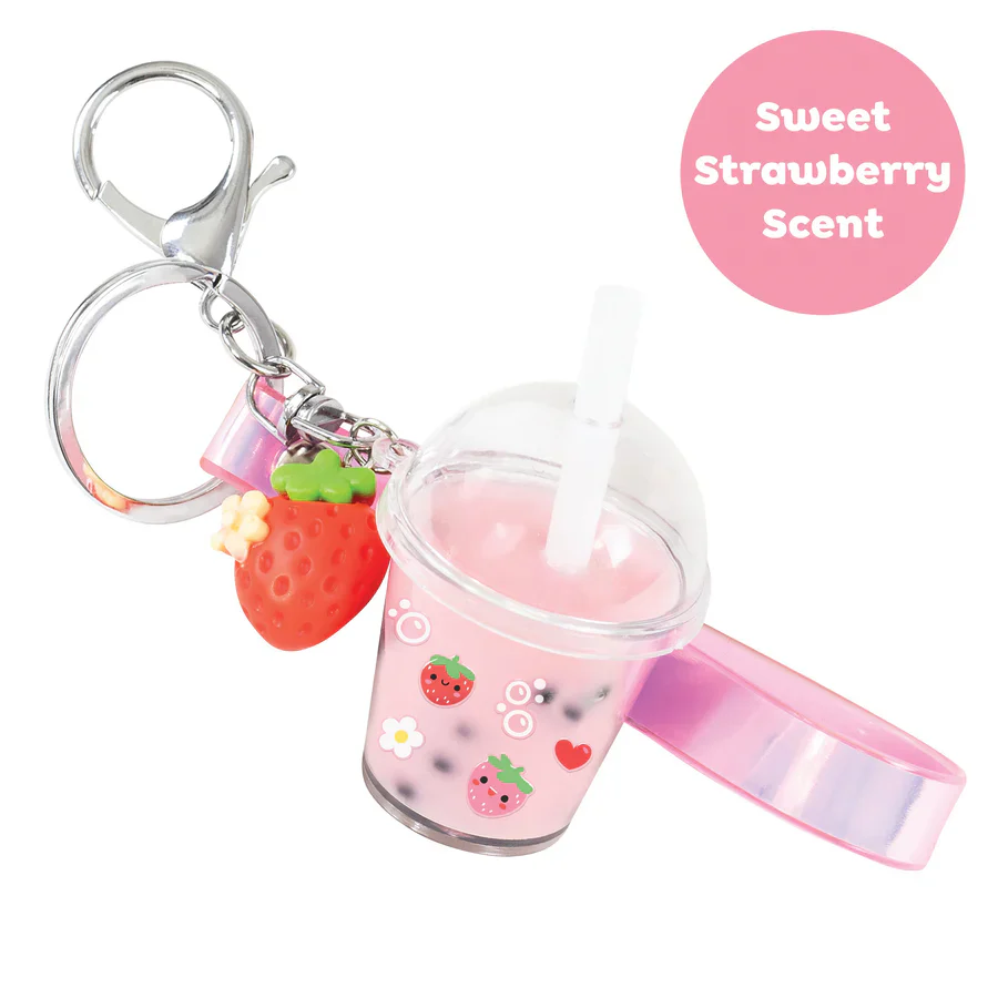 Bag Charm Kit | Strawberry Bubble Tea - Image 4