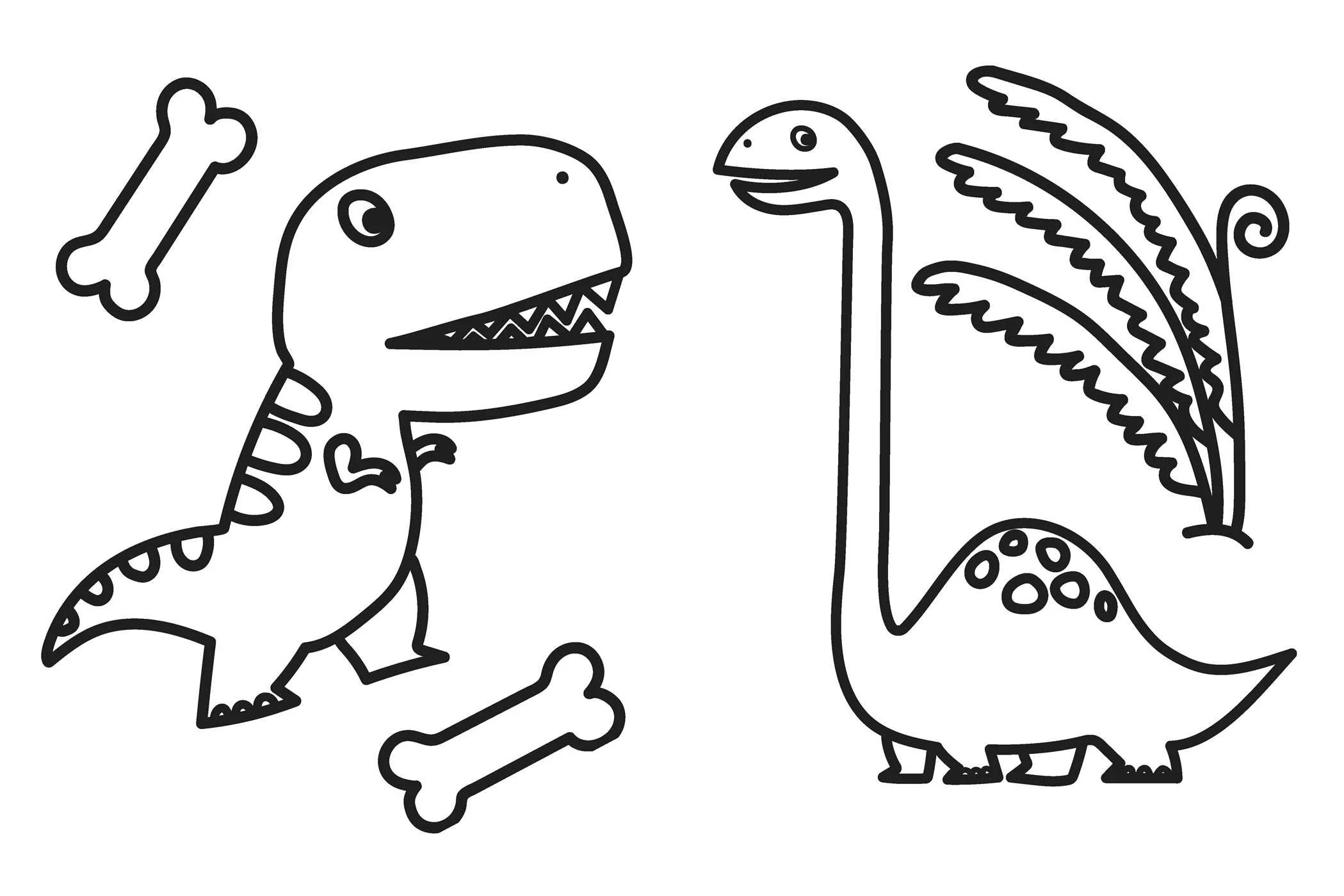 Big Book of Dinosaurs Coloring Book - Image 5