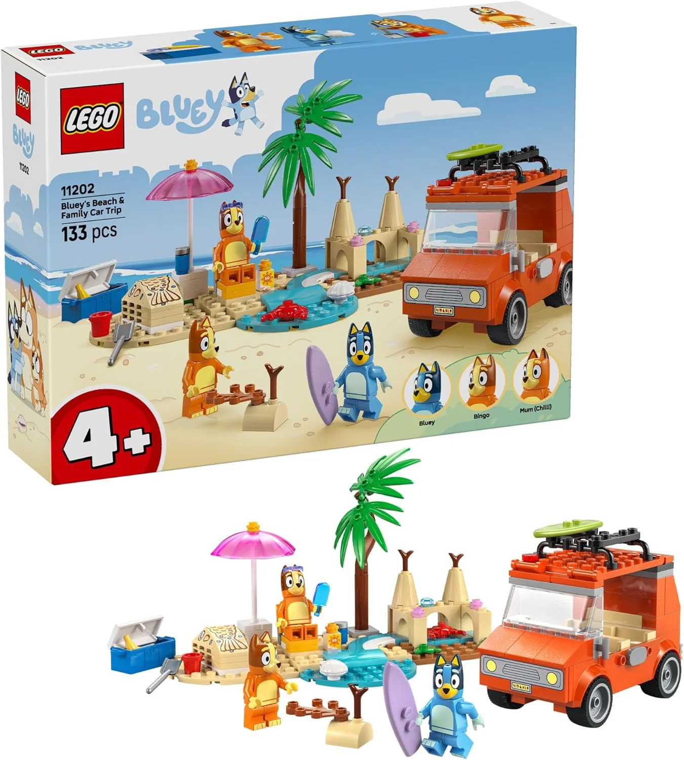 Bluey Bluey's Beach & Family Car Trip - Image 2