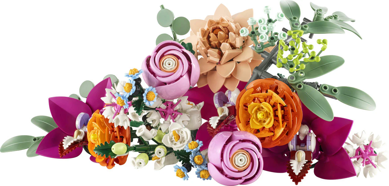 Botanicals Pretty Pink Flower Bouquet - Image 3