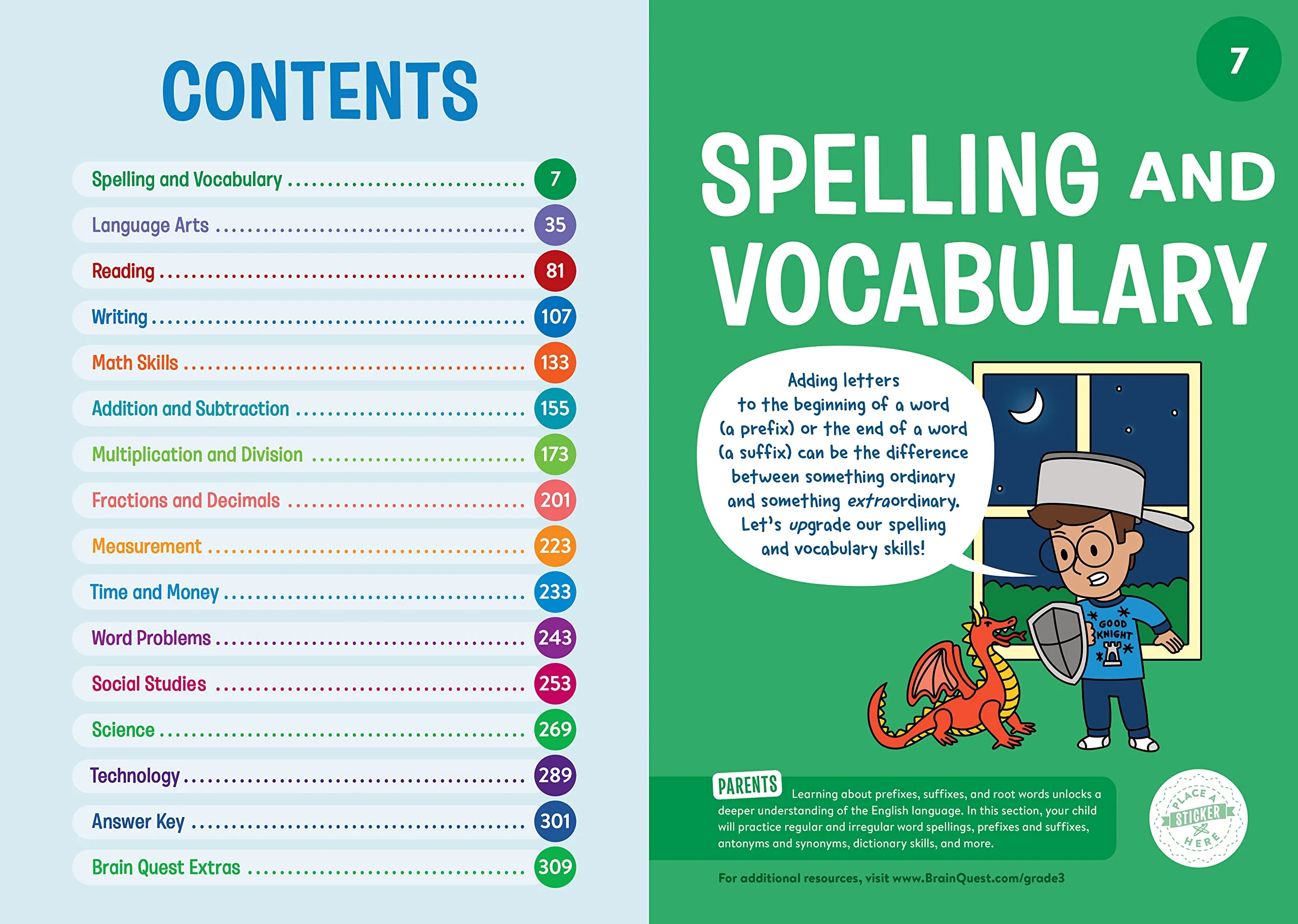 Brain Quest Workbook Grade 3 - Image 3