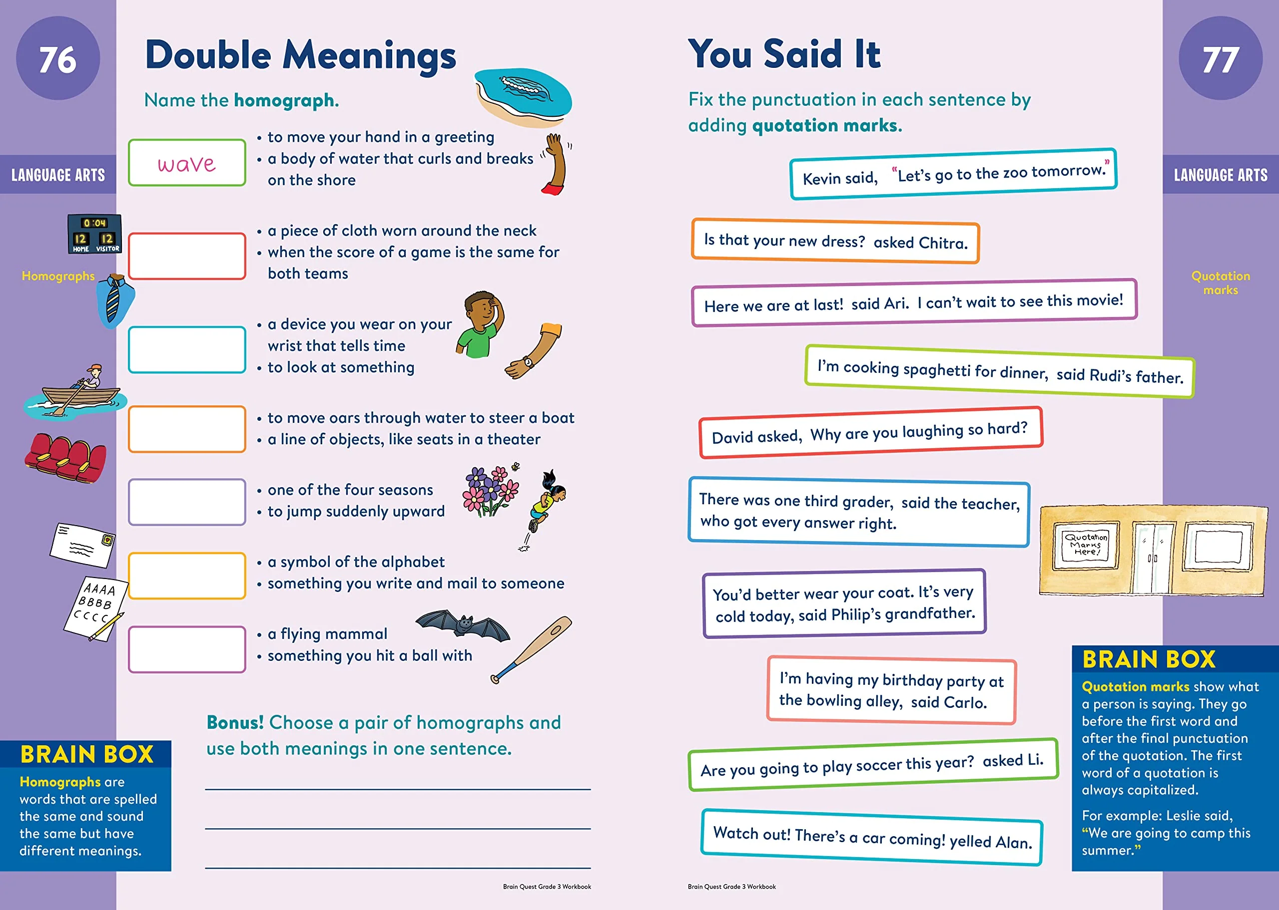Brain Quest Workbook Grade 3 - Image 4