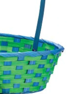 Bright Color Bamboo Easter Basket - Image 4