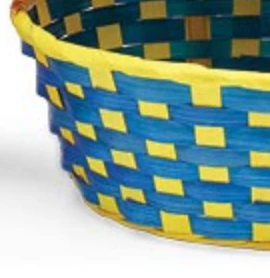 Bright Color Bamboo Easter Basket - Image 5