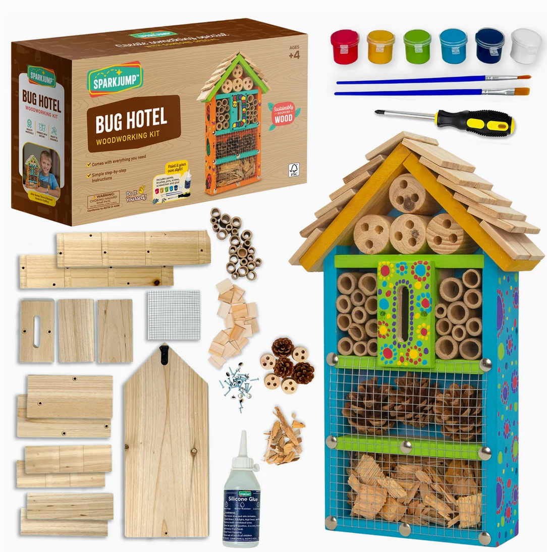 Bug Hotel Woodworking Kit - Image 2