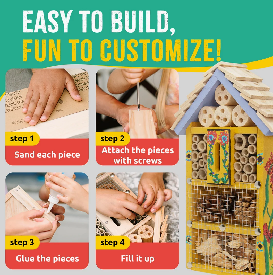 Bug Hotel Woodworking Kit - Image 3