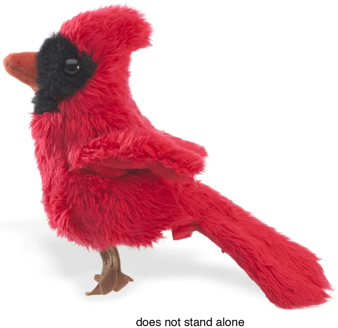 Cardinal Finger Puppet - Image 2