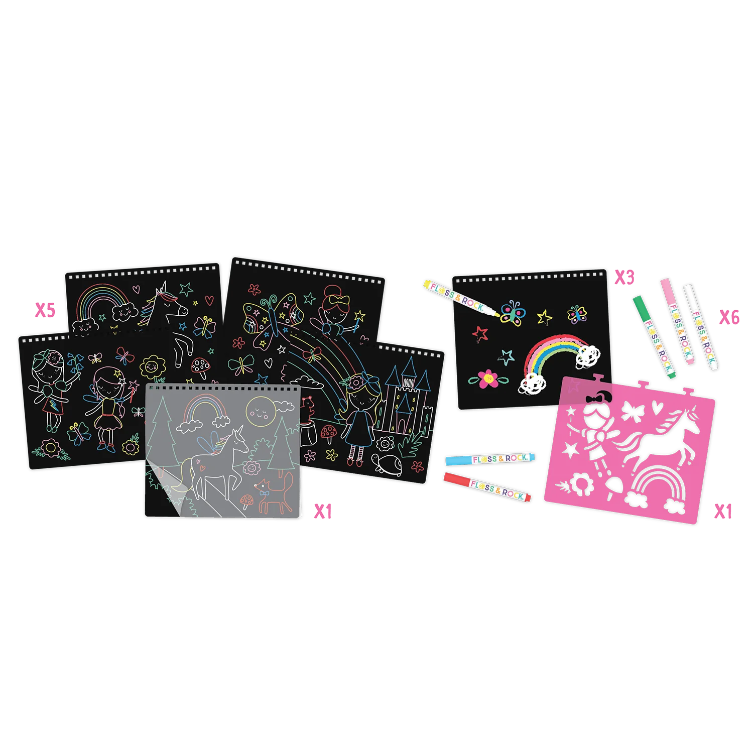 Chalkboard Sketchbook | Rainbow Fairy - Image 5