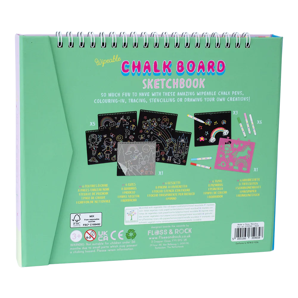 Chalkboard Sketchbook | Rainbow Fairy - Image 6