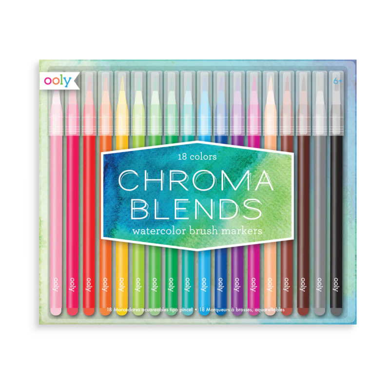 Chroma Blends Watercolor Brush Markers