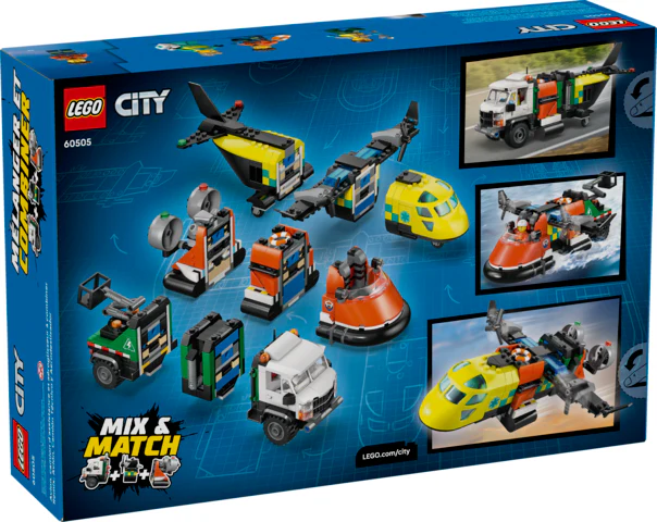 City Airplane, Service Truck & Hovercraft Remix - Image 2