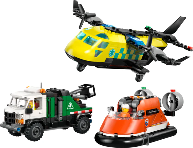City Airplane, Service Truck & Hovercraft Remix - Image 3