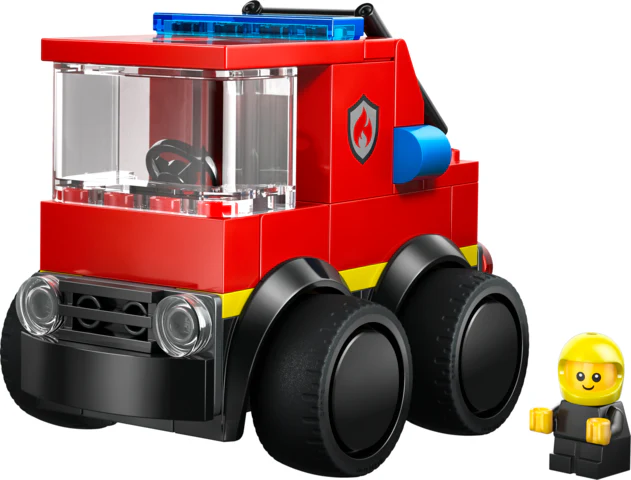 City Brick Rides Fire Truck - Image 3