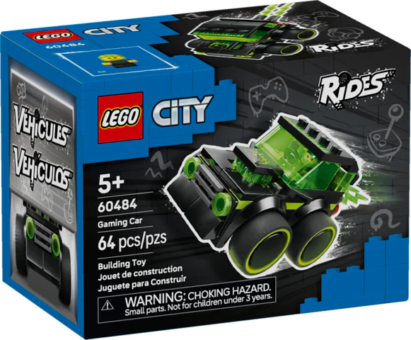 City Brick Rides Gaming Race Car