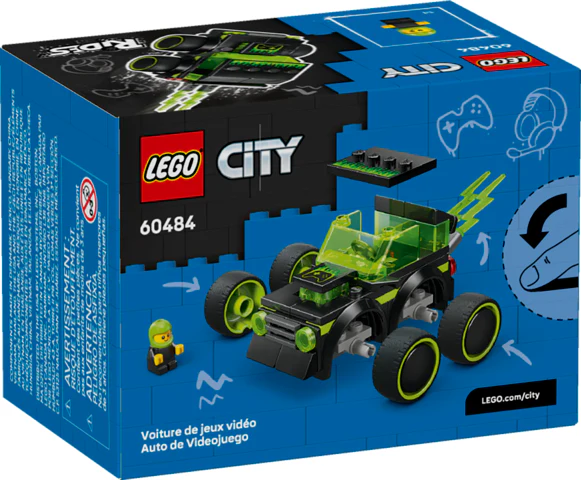 City Brick Rides Gaming Race Car - Image 2