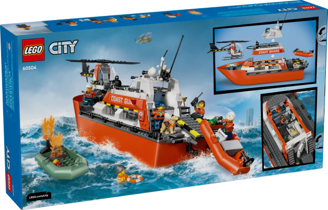 City Coast Guard Rescue Boat & Helicopter - Image 2