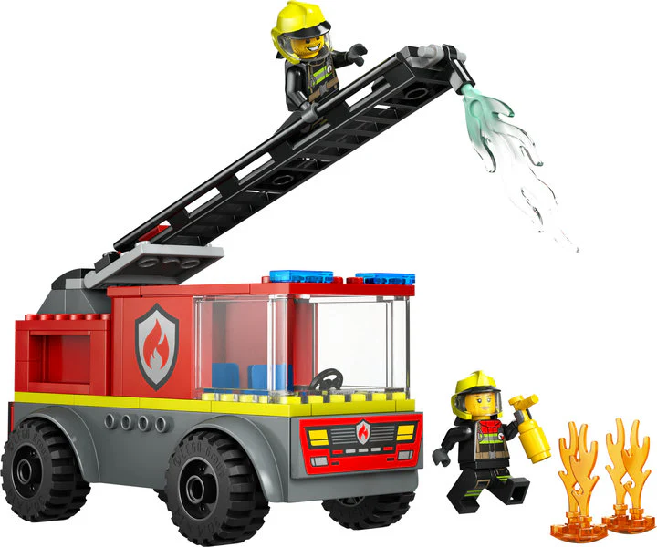 City Fire Ladder Truck - Image 3