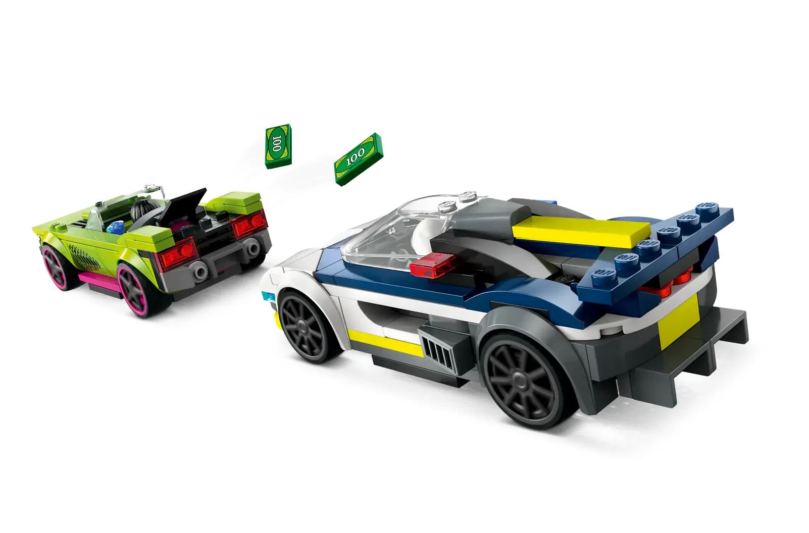 City Police Car and Muscle Car Chase - Image 3