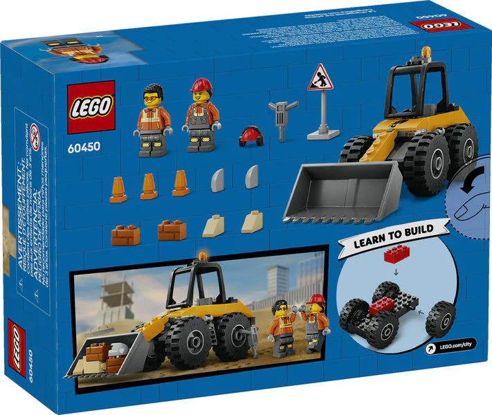 City Yellow Construction Wheel Loader - Image 2