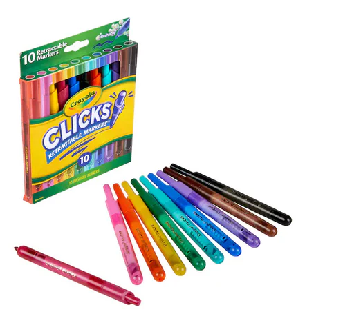 Clicks Retractable Markers - Image 2