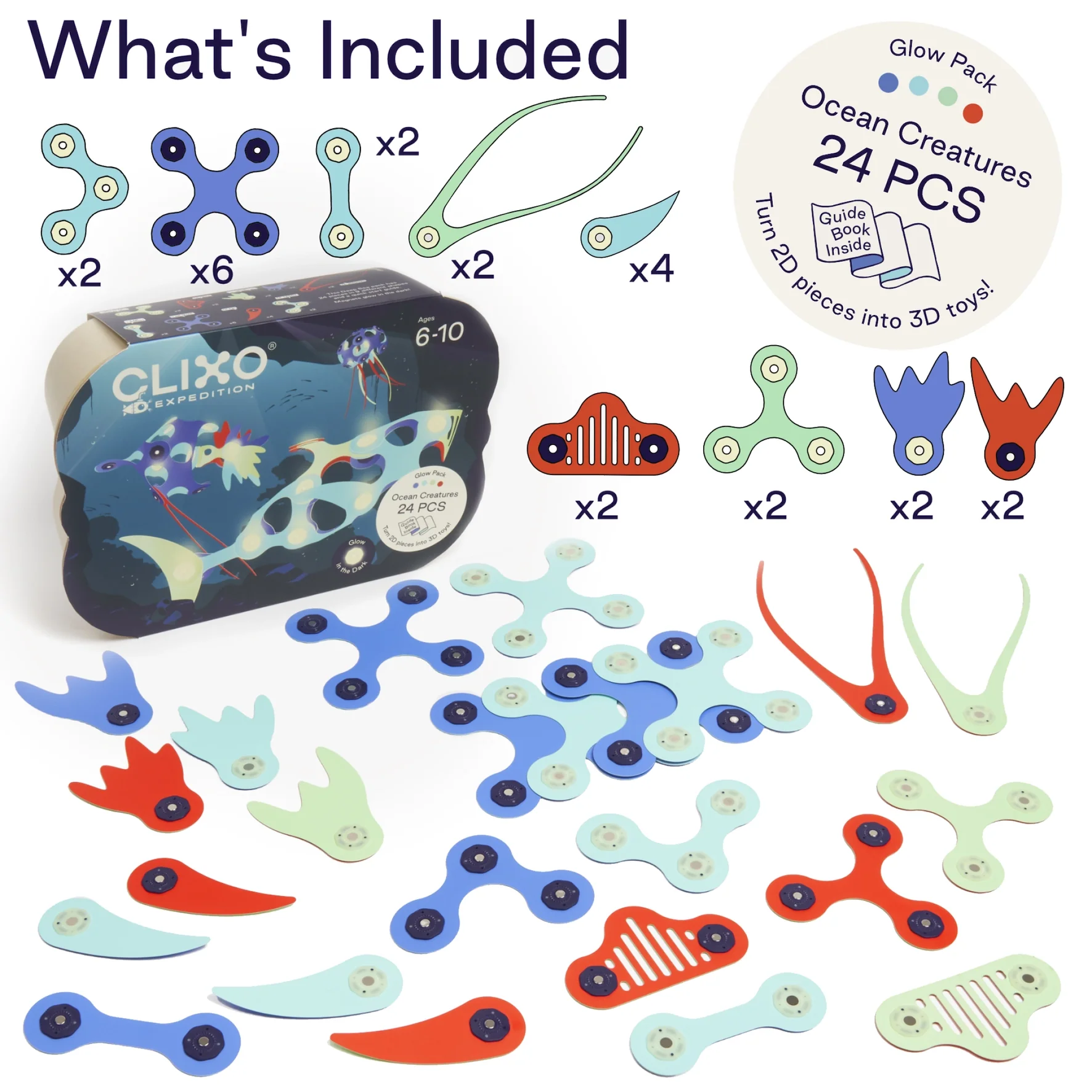 Clixo | Deep Ocean Creatures Pack - Image 2