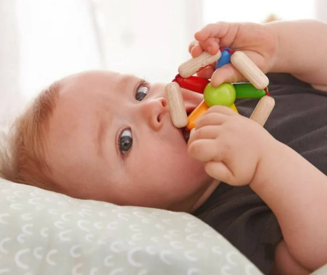 Color Carousel Wooden Rattle - Image 3